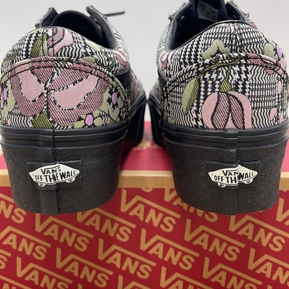 Vans Old Skool Stackform Tapestry Floral Black. - Picture 5 of 6